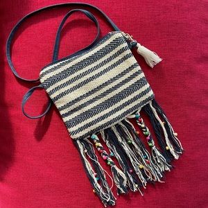 treska | beaded fringe boho crossbody